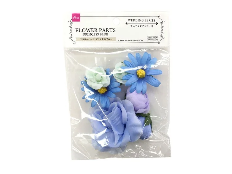 Wedding Flower Parts Princess Blue