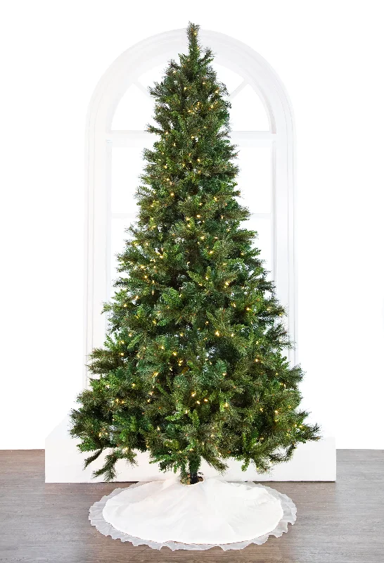 Belgium Mix Tree Pre-Lit Warm White LED Lights