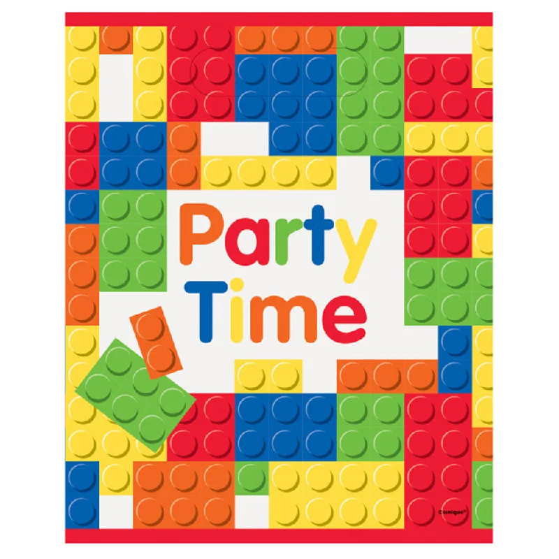 Building Blocks Party Bags - Pack of 8