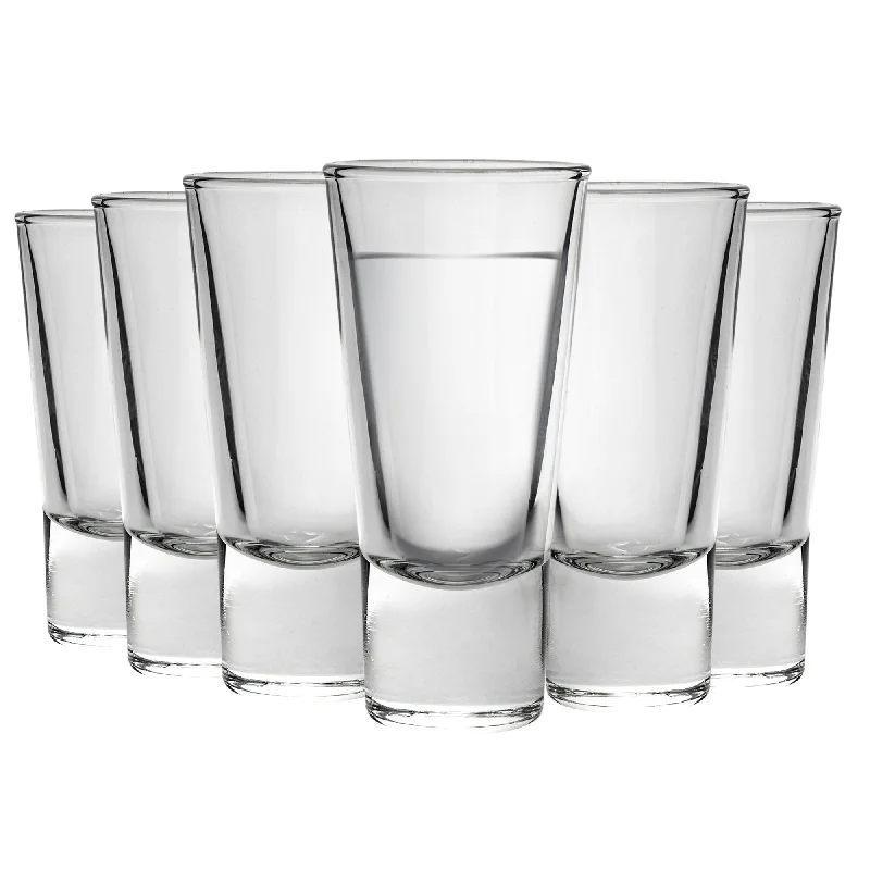 70ml Ypsilon Shot Glasses - Pack of Six - By Bormioli Rocco