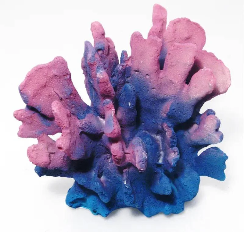 Boyu Blue Coral Aquarium Ornament 14X12X9cm