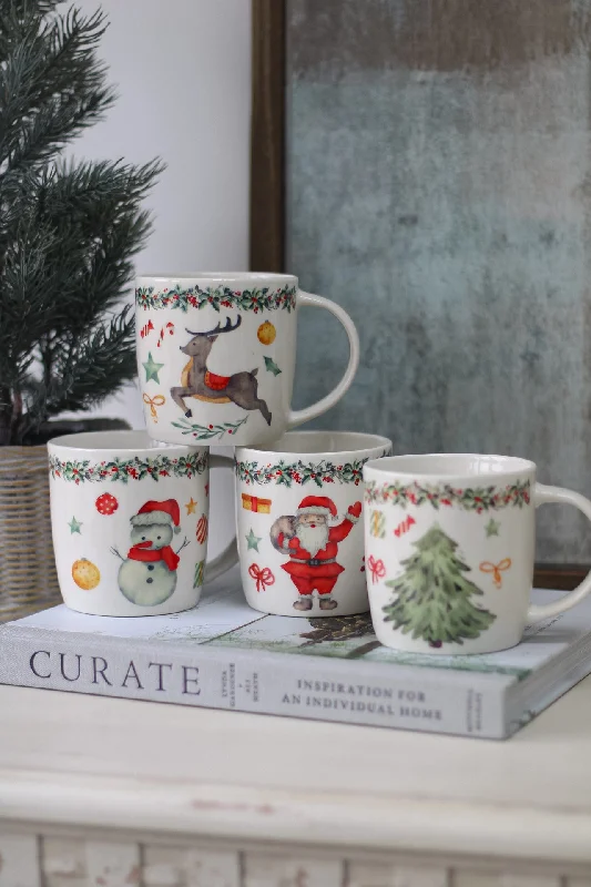 Christmas Porcelain Mug