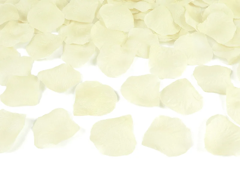 Cream Rose Petals Pack of 100