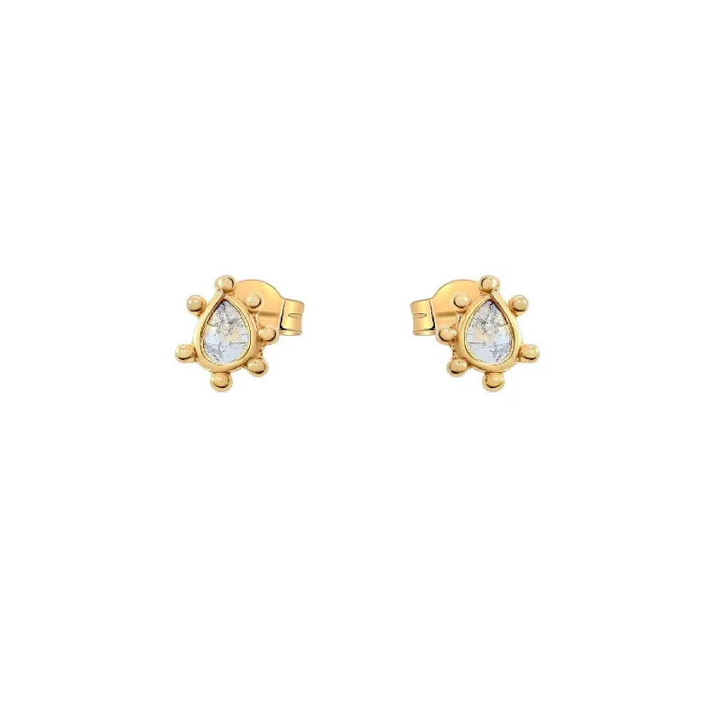 DELHI Diamond Stud Earrings