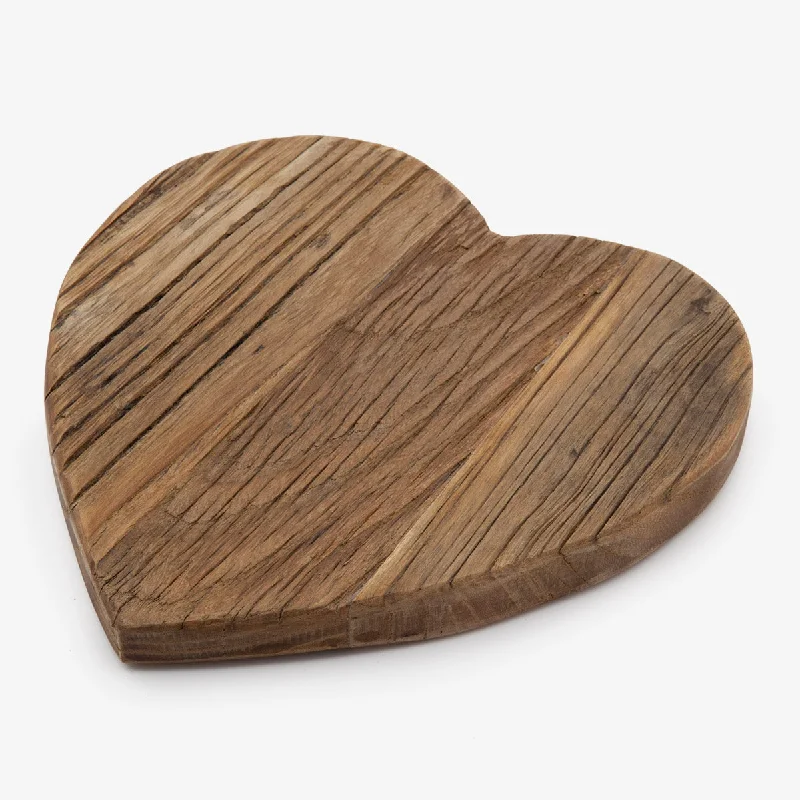 Elm Board Heart Small