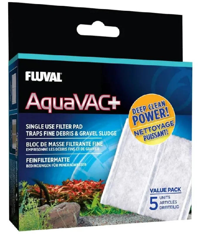 Fluval Aqua Vac+ Fine Filter Pad Replacement Media