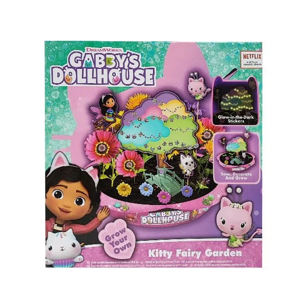 Gabbys Dollhouse Kitty Fairy Garden