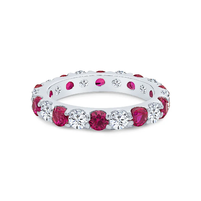 Harmonia Eternity Ring (Ruby)