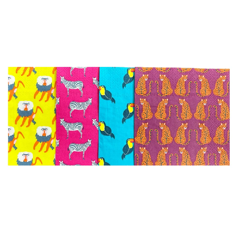 Jungle Animals Large Napkins