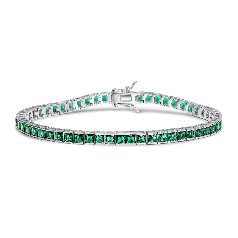 Katy Bracelet (All-Emerald)