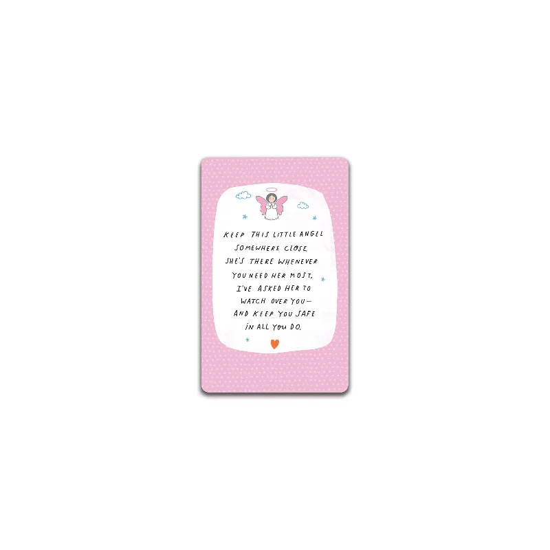 Keep This Little Angel Close Keepsake Credit Card & Mini Envelope Small Gift