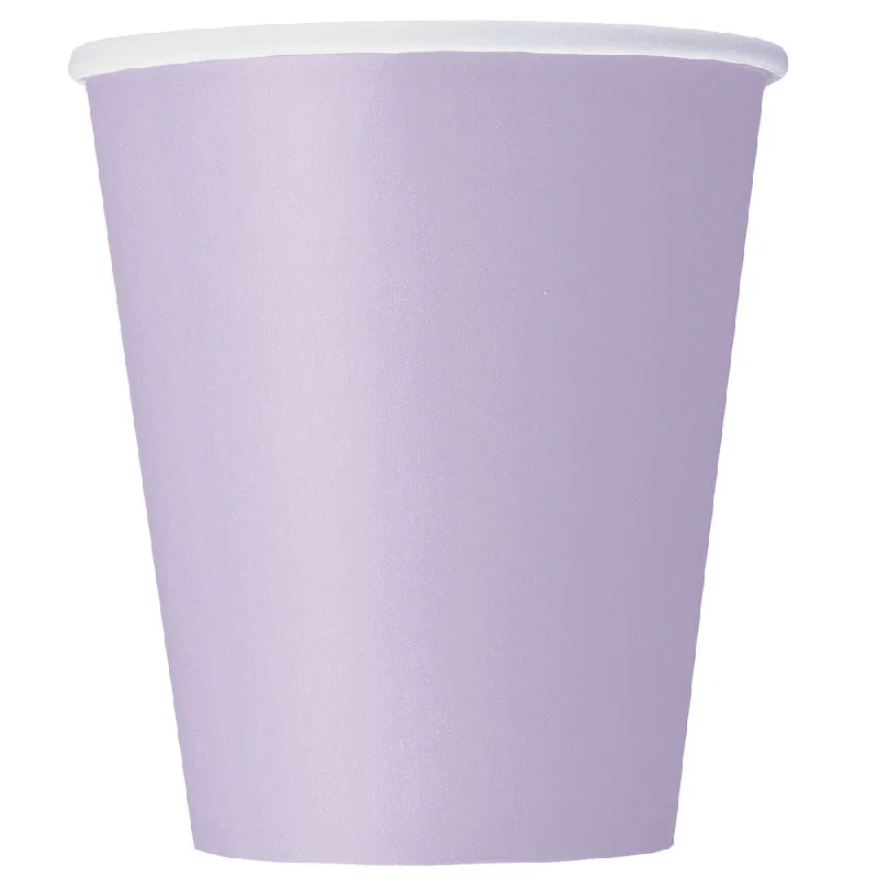 Pastel Lilac Cups 266ml (each)