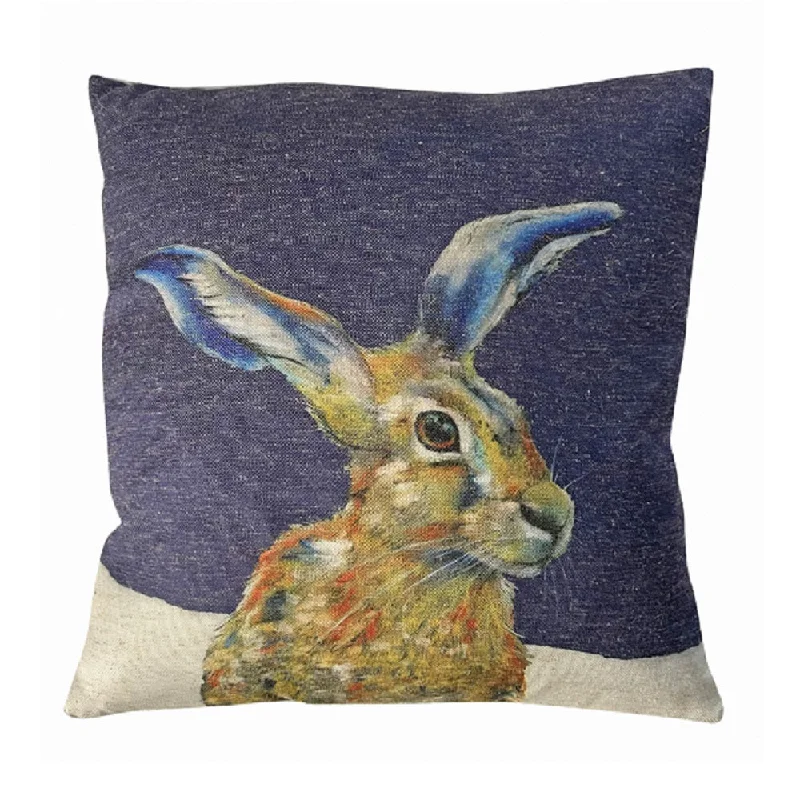 Little Dog Laughed Sweet William Hare Collection Cushion Gift