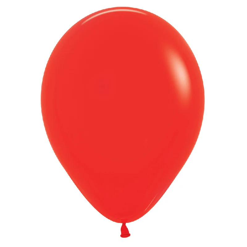 Red Plain Colour Mini Latex Balloons - 5" - Pack of 10