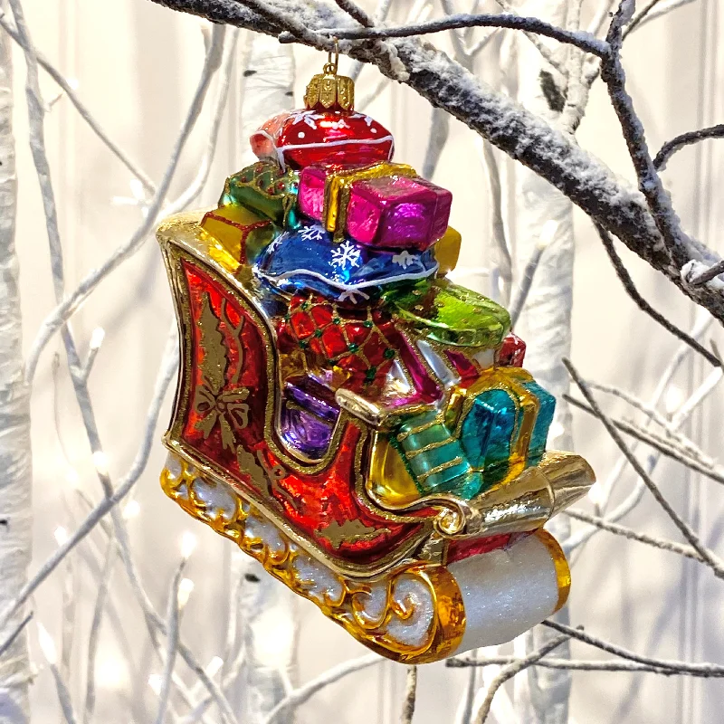 Santa's Sleigh Decoration