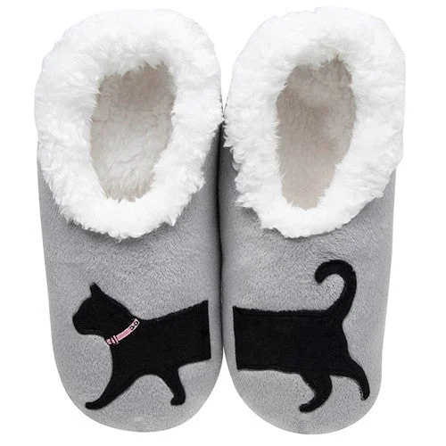 Snoozies! Lucky Black Cat Ladies Large