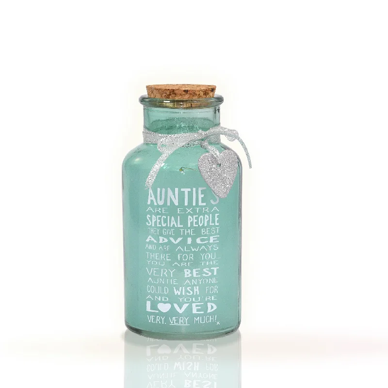 Special Auntie Light Up Jar Messages Of Love Gift