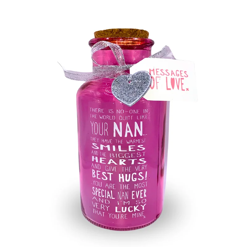 Special Nan Light Up Jar Messages Of Love Gift