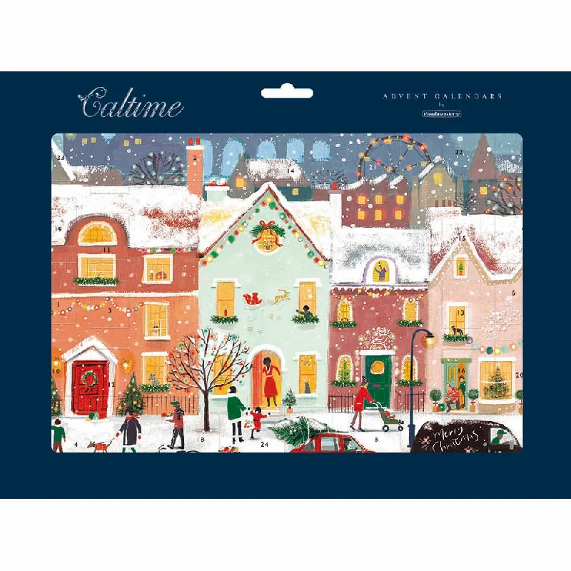 Traditional Advent Calendar Christmas Town Christmas Advent Calendar Gift Idea